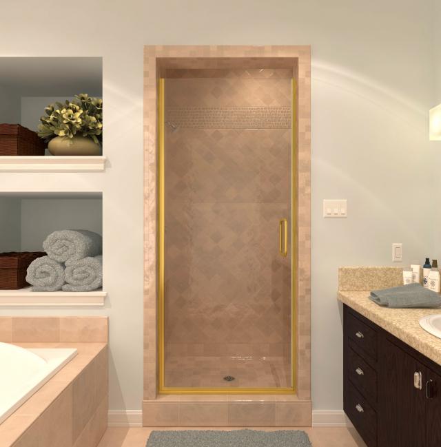 Continuous Hinge Door With Pull — available at X Cabinet & Stone Flagstaff