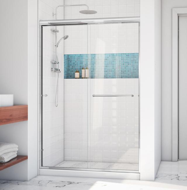 Lite Euro Shower Enclosure-Recessed — available at X Cabinet & Stone Flagstaff