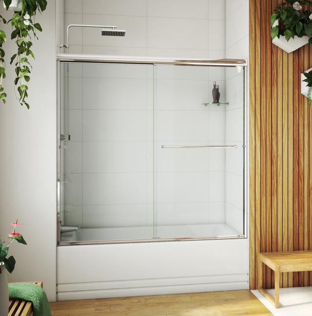 Euro Tub Enclosure — available at X Cabinet & Stone Flagstaff