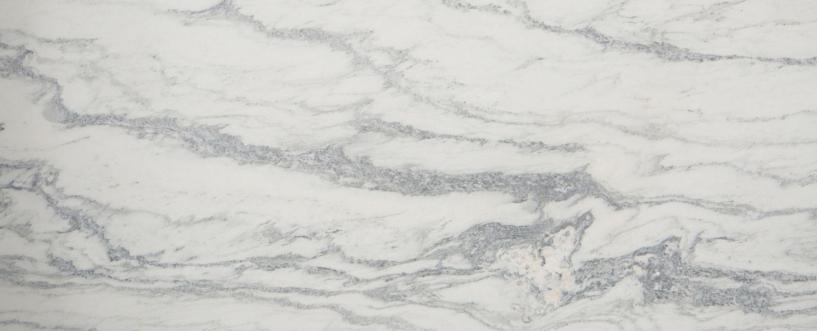 Montclair White Satin — available at X Cabinet & Stone Flagstaff