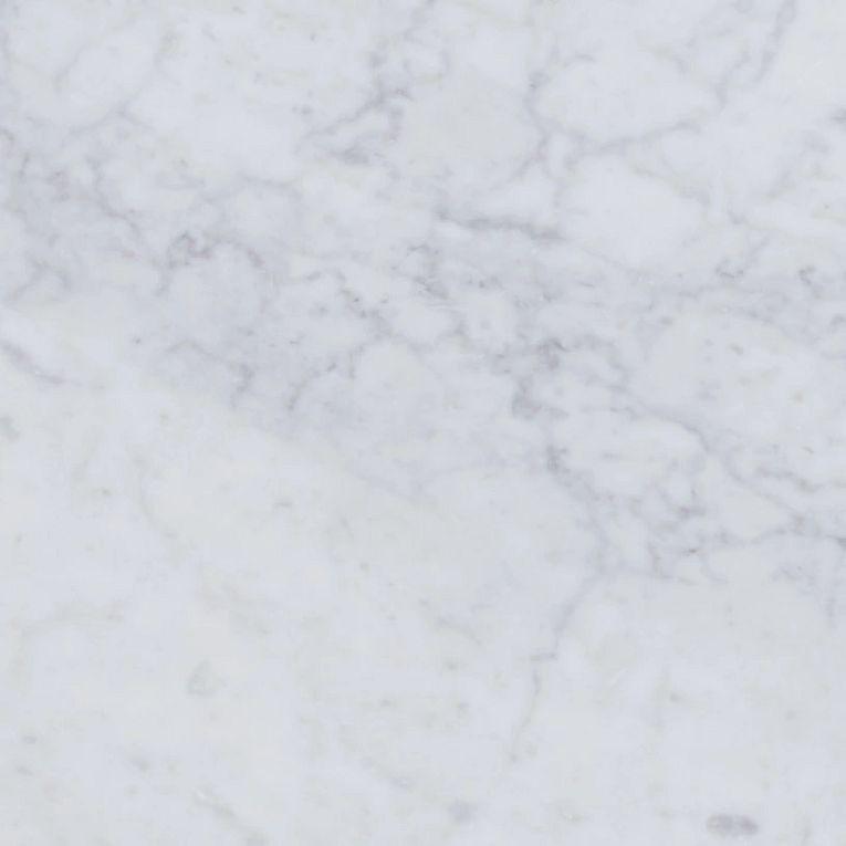 Bianco Carrara — available at X Cabinet & Stone Flagstaff