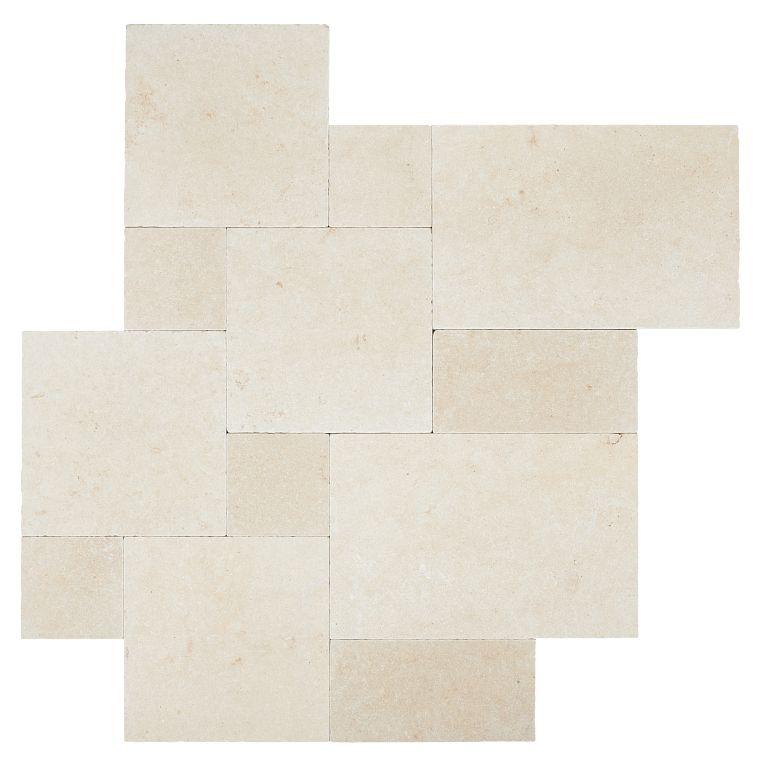 Salem Grey Tumbled Lyon — available at X Cabinet & Stone Flagstaff