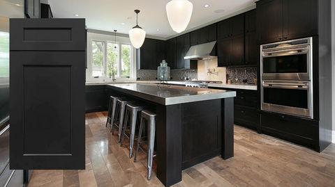 Black Shaker Cabinet at X Cabinet & Stone Flagstaff