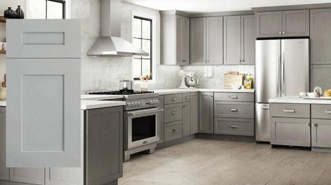 Misty Grey Shaker Cabinet — available at X Cabinet & Stone Flagstaff